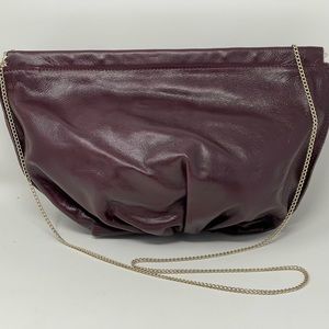 Zara leather handbag. Gold chain strap. NWOT